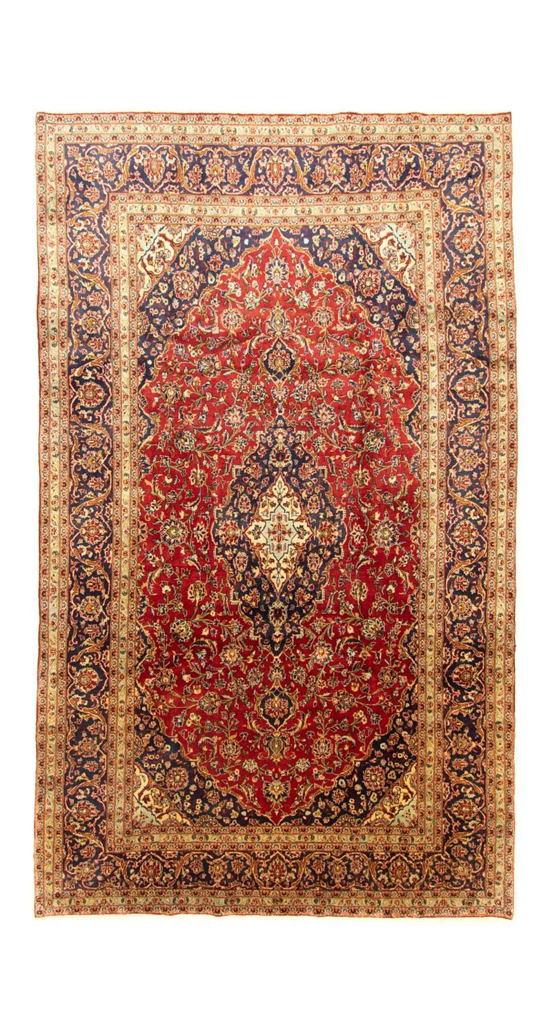 カシャーン 絨毯 346x207cm - ペルシャ絨毯