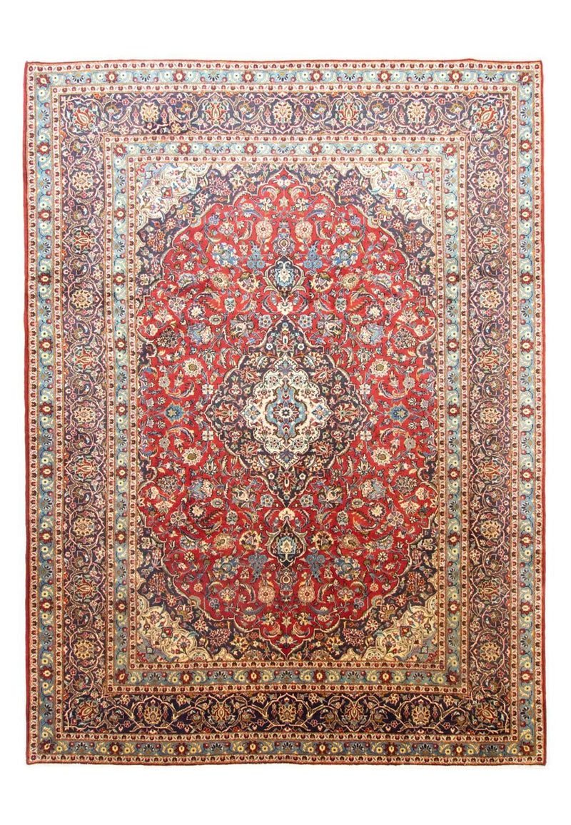 カシャーン 絨毯 384x280cm - ペルシャ絨毯