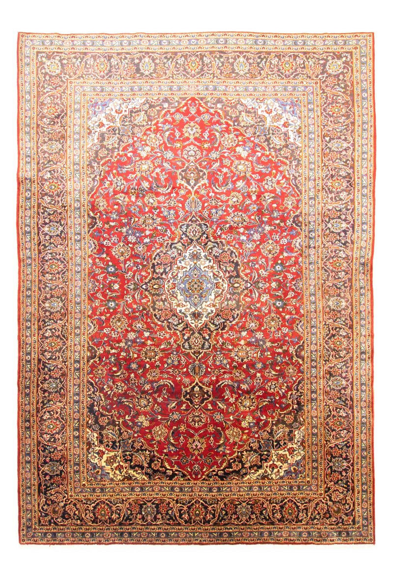 カシャーン 絨毯 420x291cm - ペルシャ絨毯
