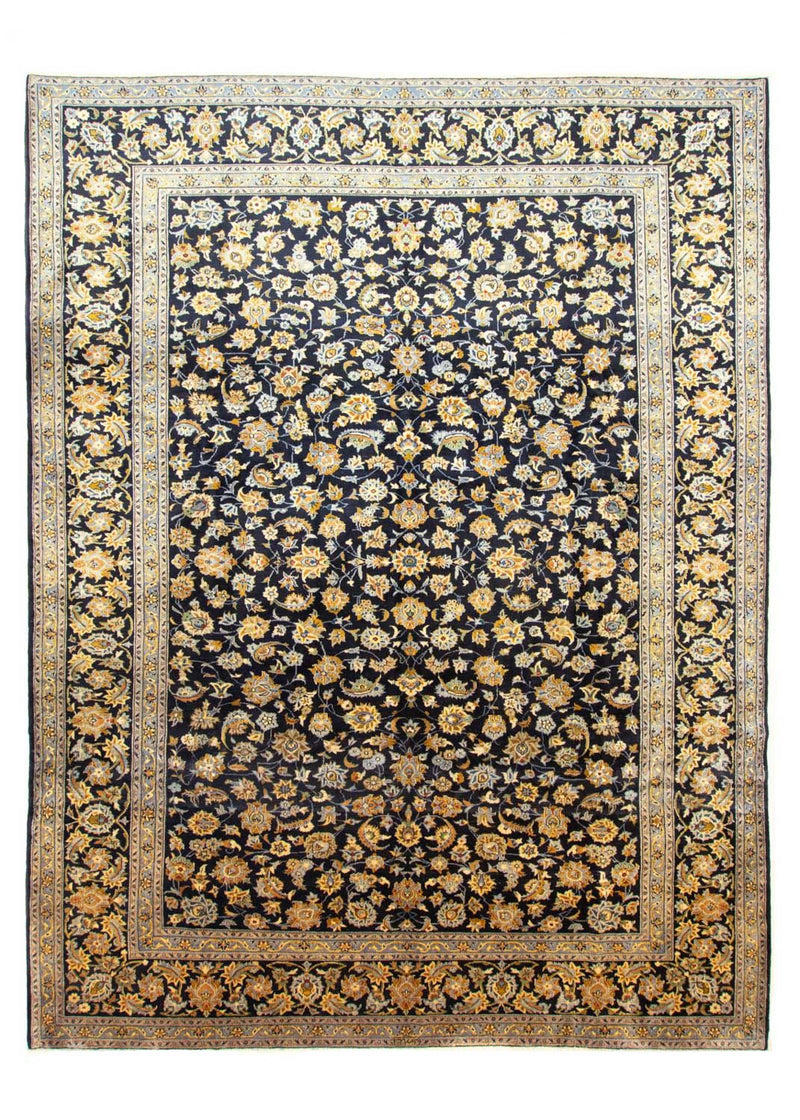 カシャーン 絨毯 410x311cm - ペルシャ絨毯
