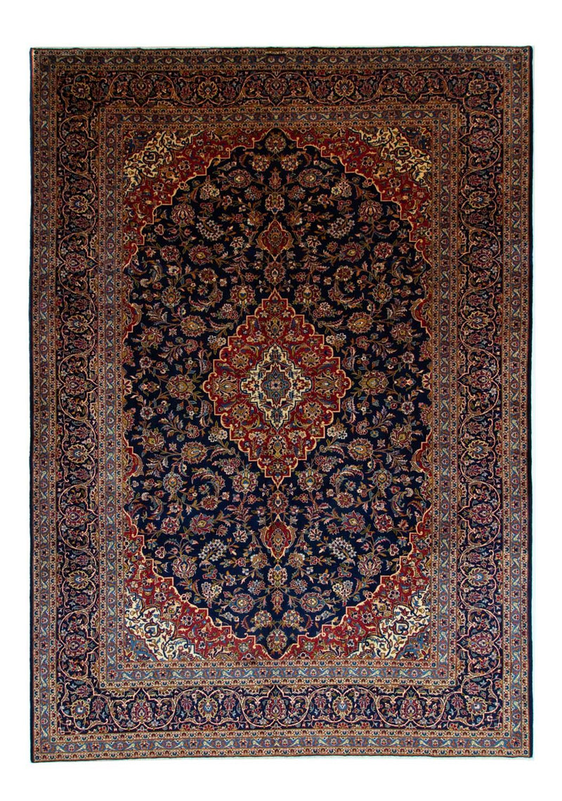 カシャーン 絨毯 419x298cm - ペルシャ絨毯