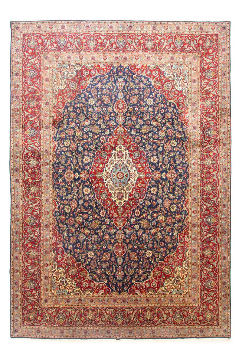 カシャーン 絨毯 433x300cm - ペルシャ絨毯
