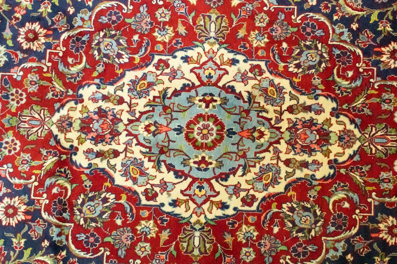 カシャーン 絨毯 433x300cm - ペルシャ絨毯