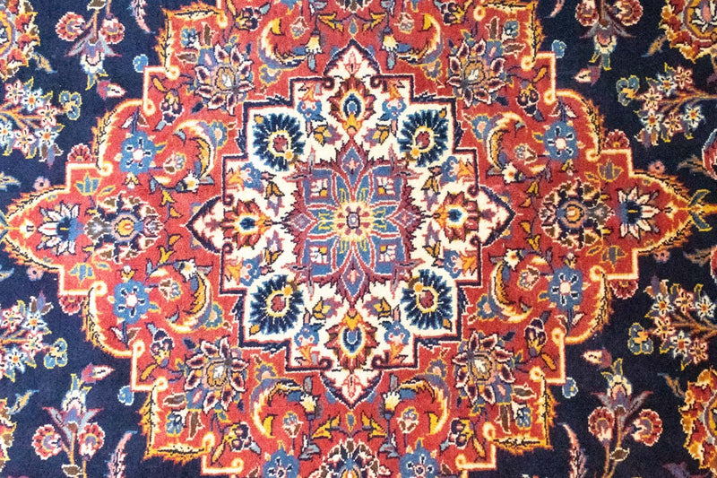 カシャーン 絨毯 396x287cm - ペルシャ絨毯