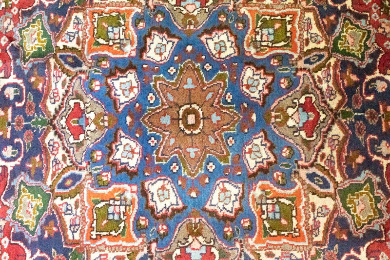 サブゼワール 絨毯 378x300cm - ペルシャ絨毯