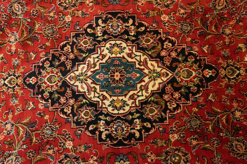 カシャーン 絨毯 337x246cm - ペルシャ絨毯