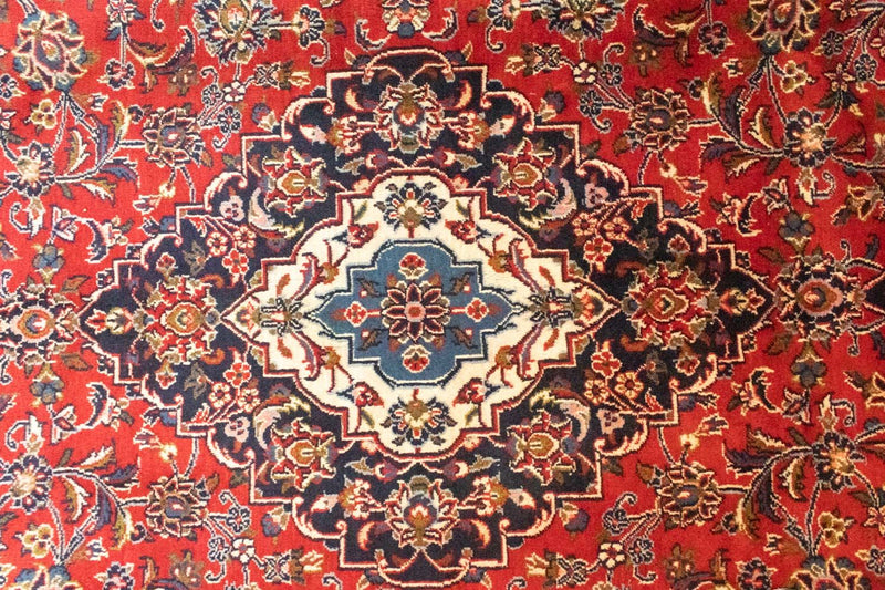 カシャーン 絨毯 333x240cm - ペルシャ絨毯