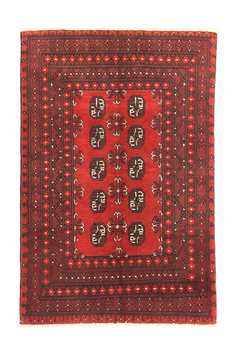 アクチェ 絨毯 141x98cm - オリエンタル絨毯