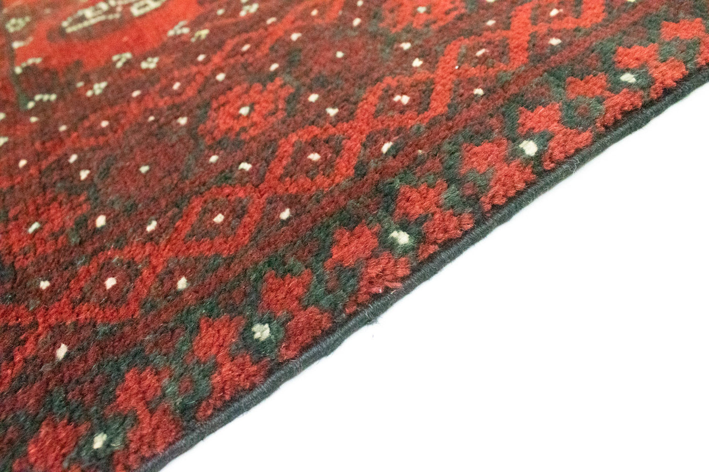 アクチェ 絨毯 200x100cm - オリエンタル絨毯