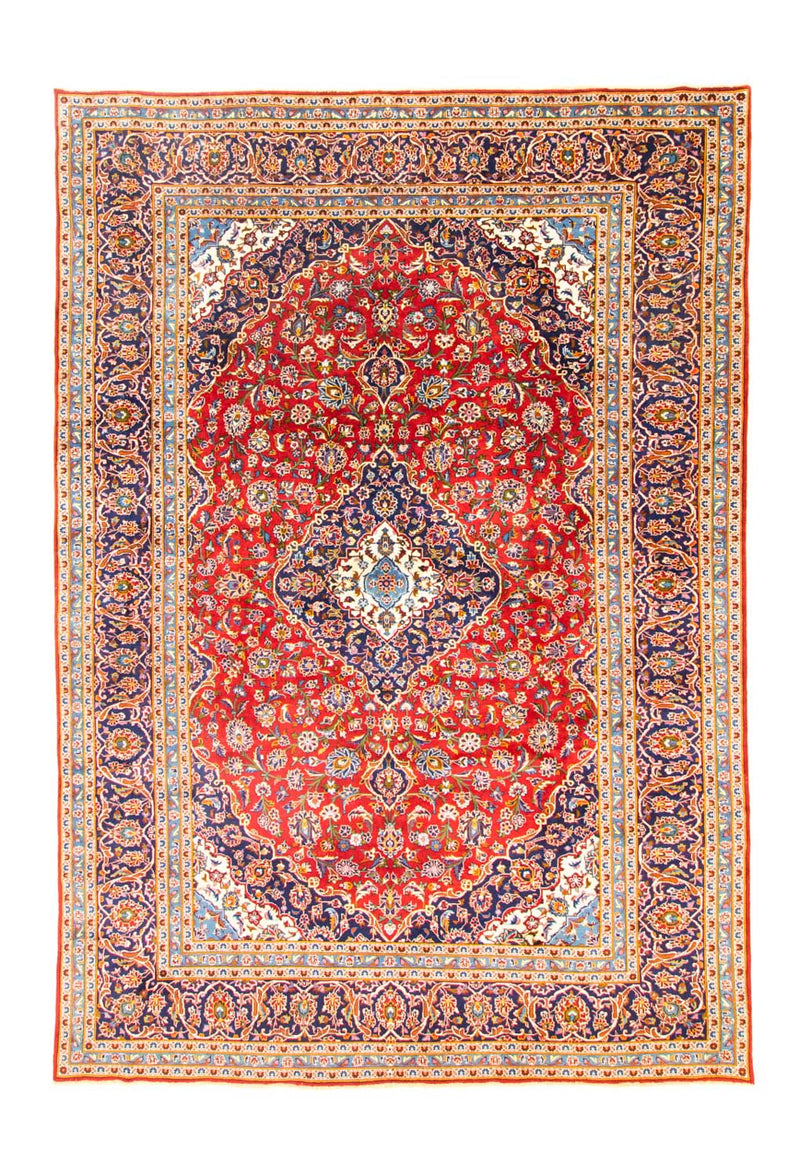 カシャーン 絨毯 362x251cm - ペルシャ絨毯