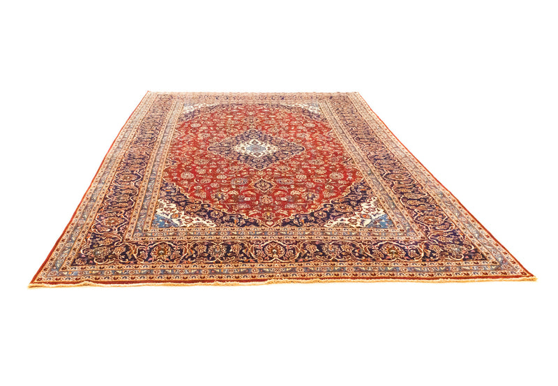 カシャーン 絨毯 362x251cm - ペルシャ絨毯