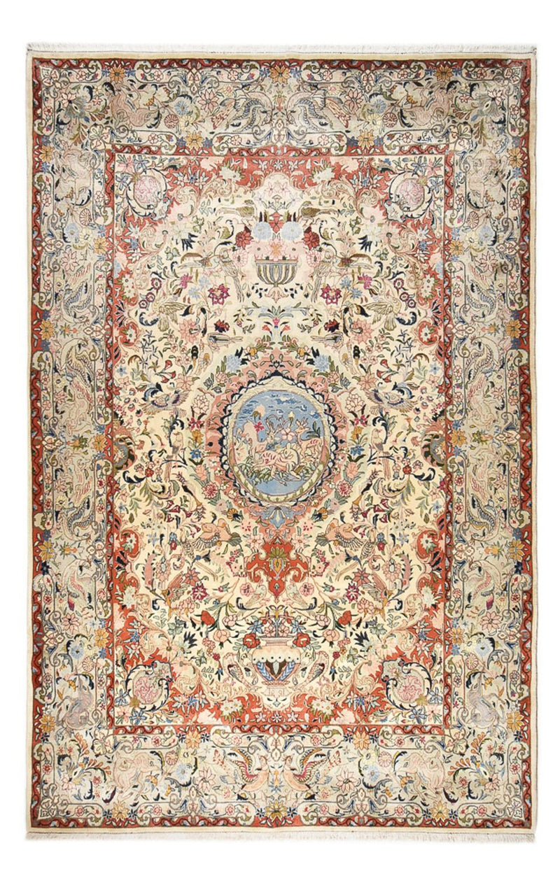 マシャド 絨毯 380x250cm - ペルシャ絨毯