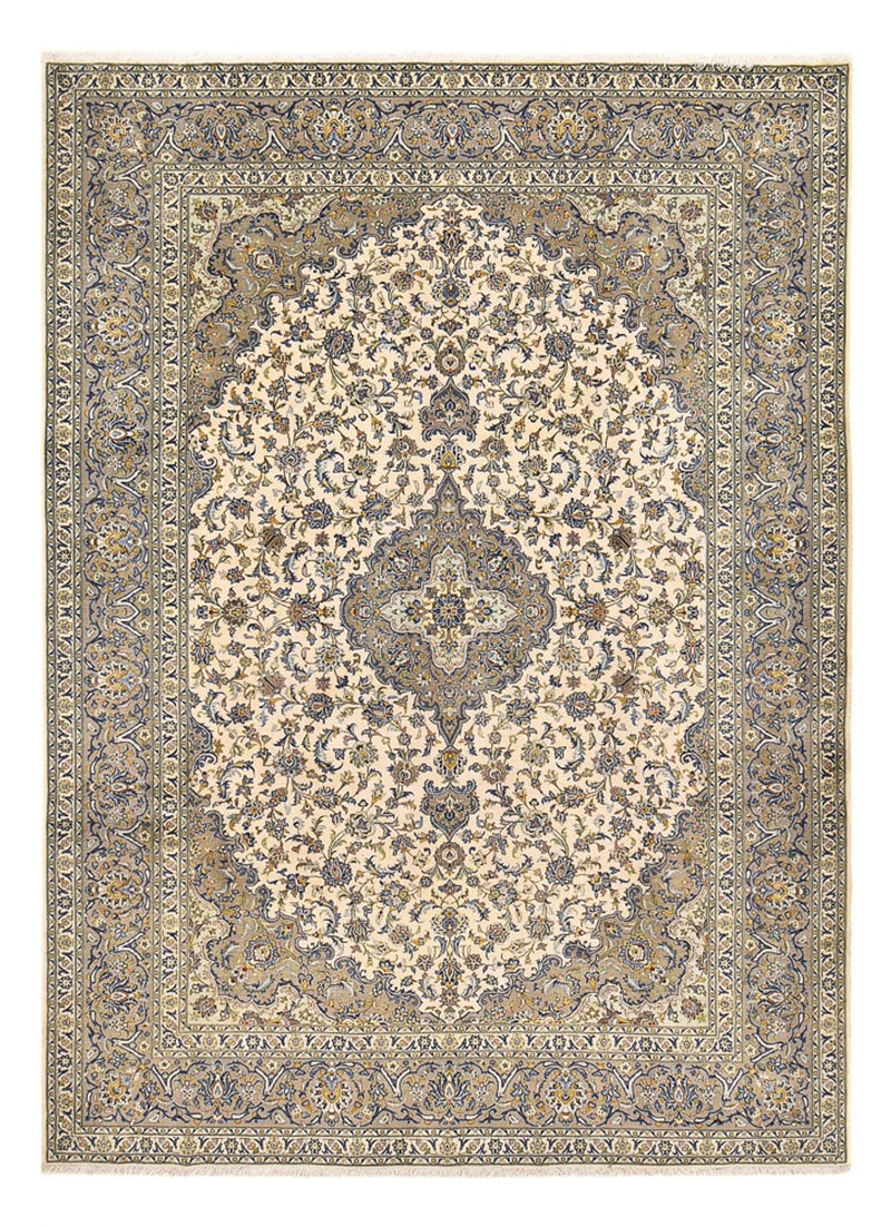 カシャーン 絨毯 380x274cm - ペルシャ絨毯