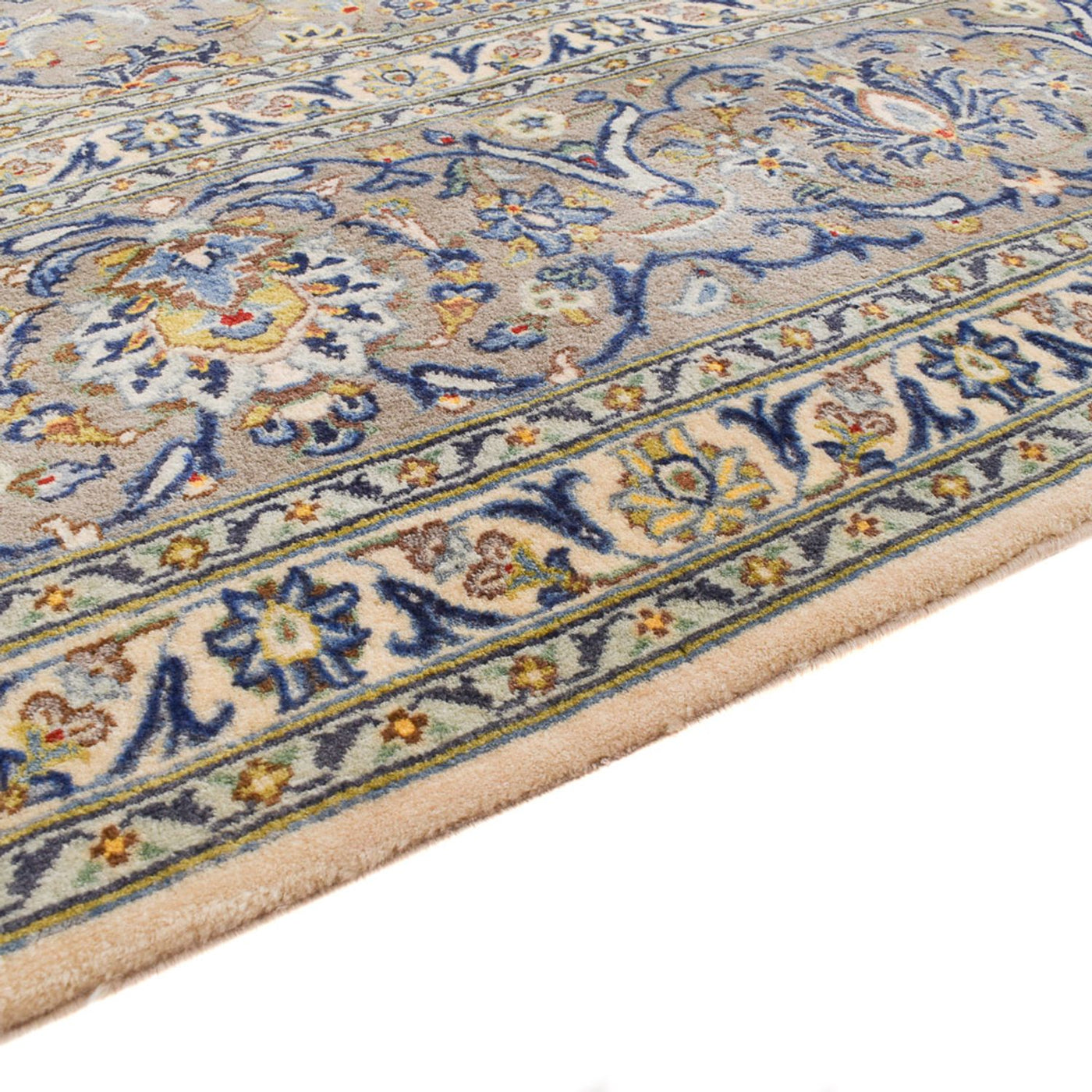 カシャーン 絨毯 380x274cm - ペルシャ絨毯