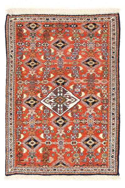 カシュクリ 絨毯 61x88cm - ペルシャ絨毯