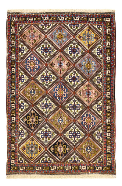 カシュクリ 絨毯 97x144cm - ペルシャ絨毯