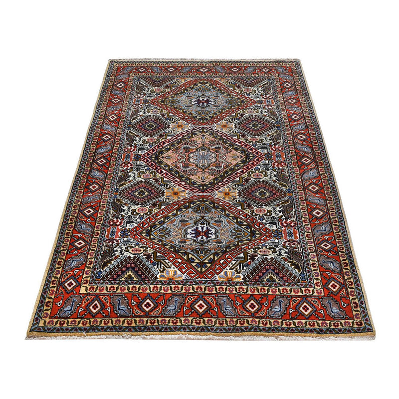 アルデビル 絨毯 200x135cm - ペルシャ絨毯