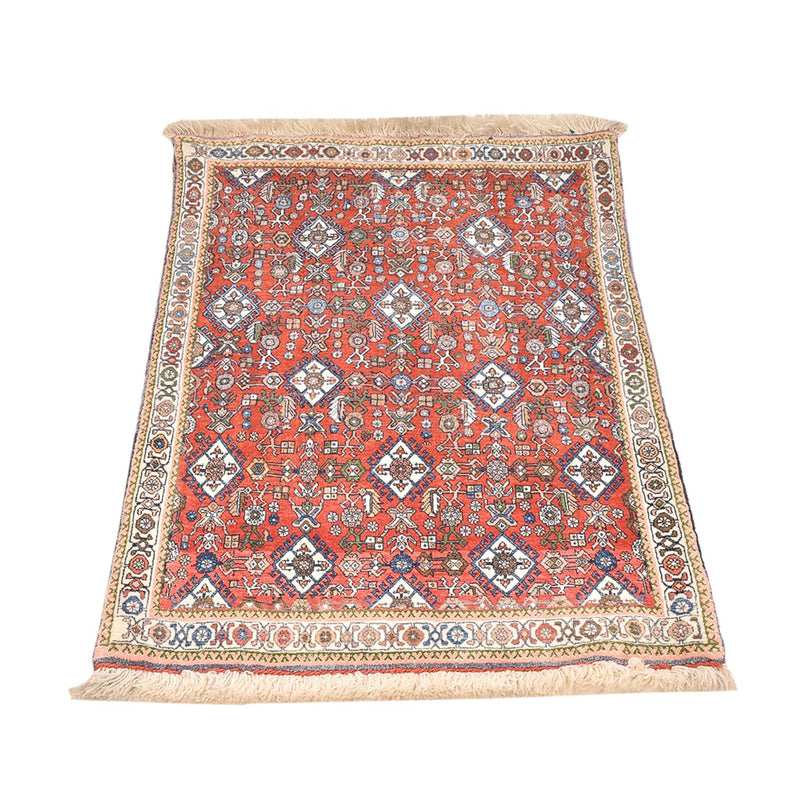 カシュクリ 絨毯 100x70cm - ペルシャ絨毯