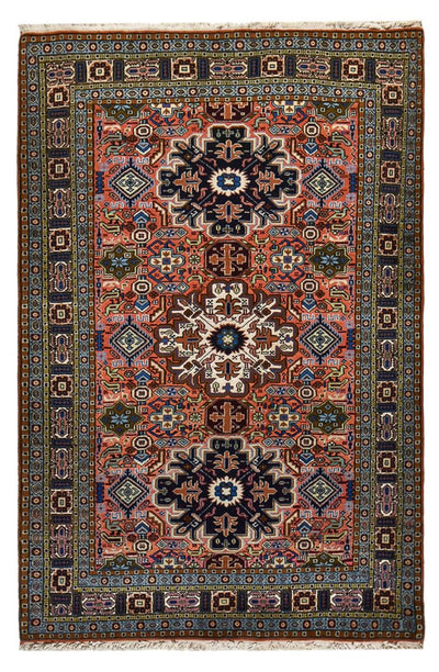 アルデビル 絨毯 140x210cm - ペルシャ絨毯