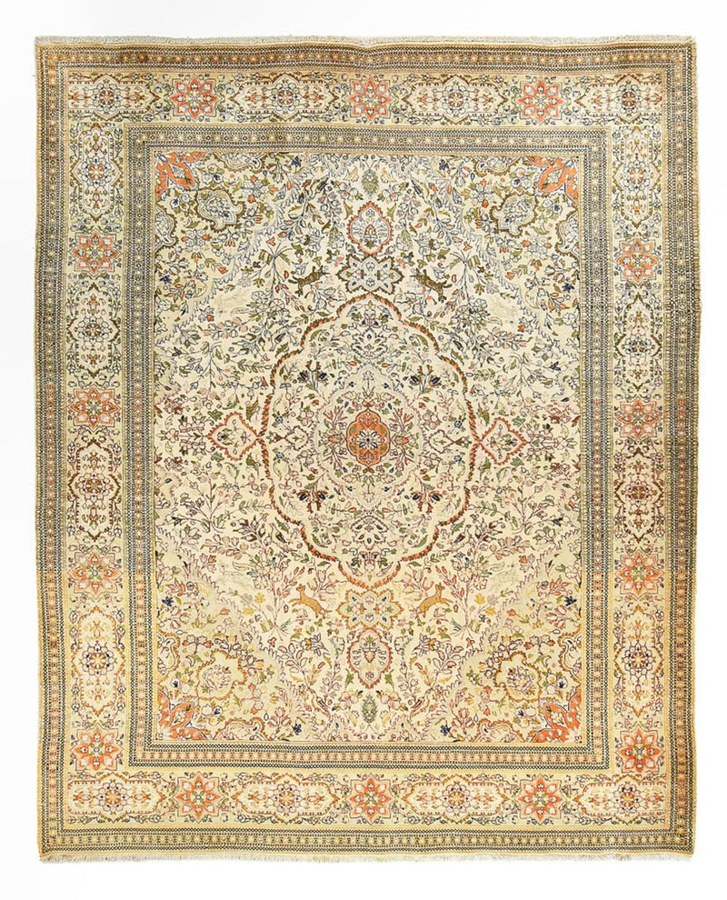 タバタバイ 絨毯 350x278cm - ペルシャ絨毯