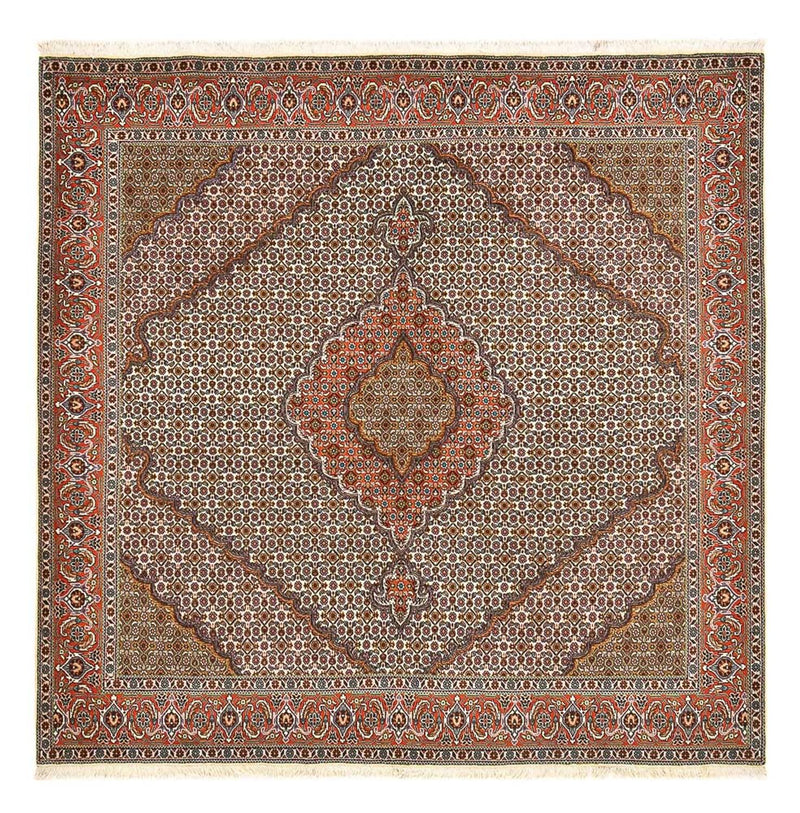 タブリーズ - 40 Raj 絨毯 210x206cm - ペルシャ絨毯