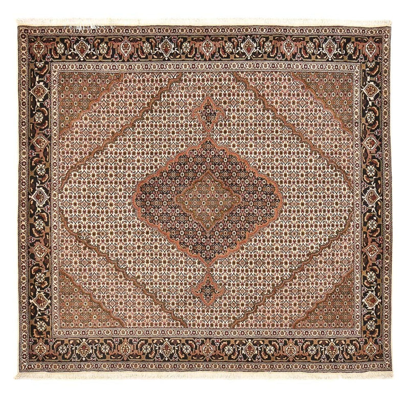 タブリーズ - 40 Raj 絨毯 206x202cm - ペルシャ絨毯