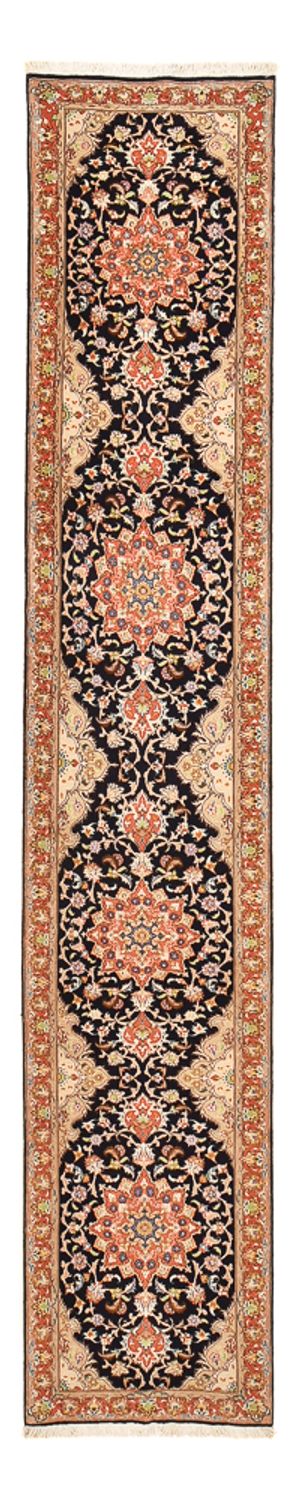 タブリーズ - 50 Raj 絨毯 75x380cm - ペルシャ絨毯