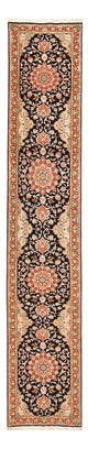 タブリーズ - 50 Raj 絨毯 380x75cm - ペルシャ絨毯