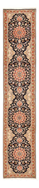 タブリーズ - 50 Raj 絨毯 380x75cm - ペルシャ絨毯