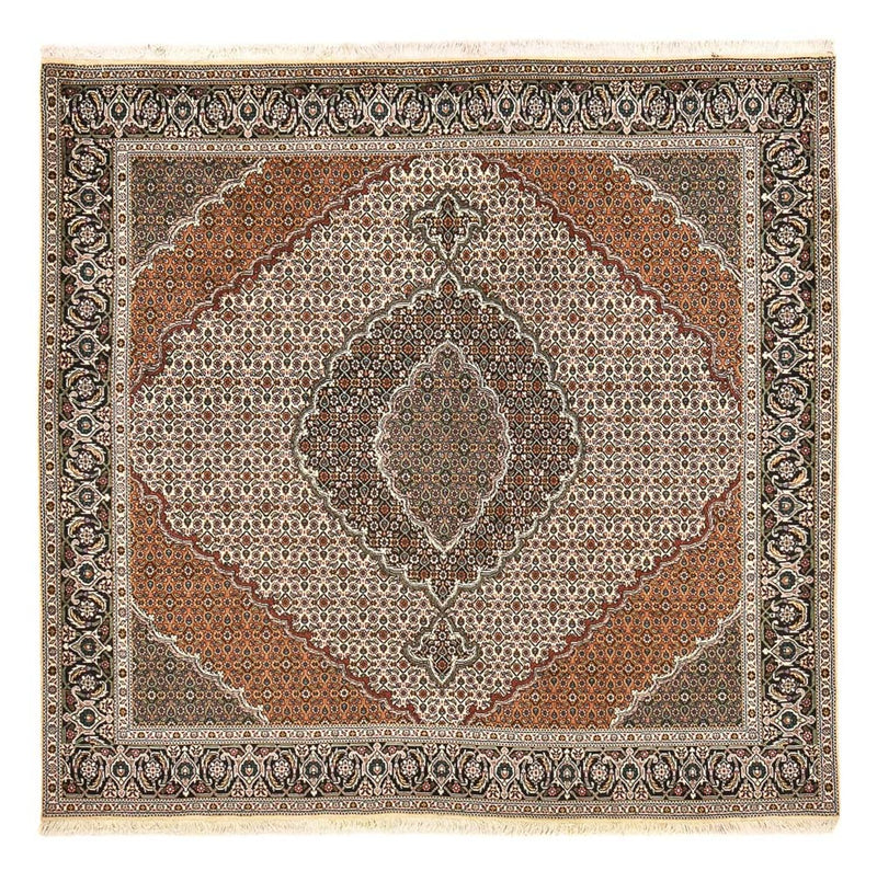 タブリーズ - 40 Raj 絨毯 206x202cm - ペルシャ絨毯