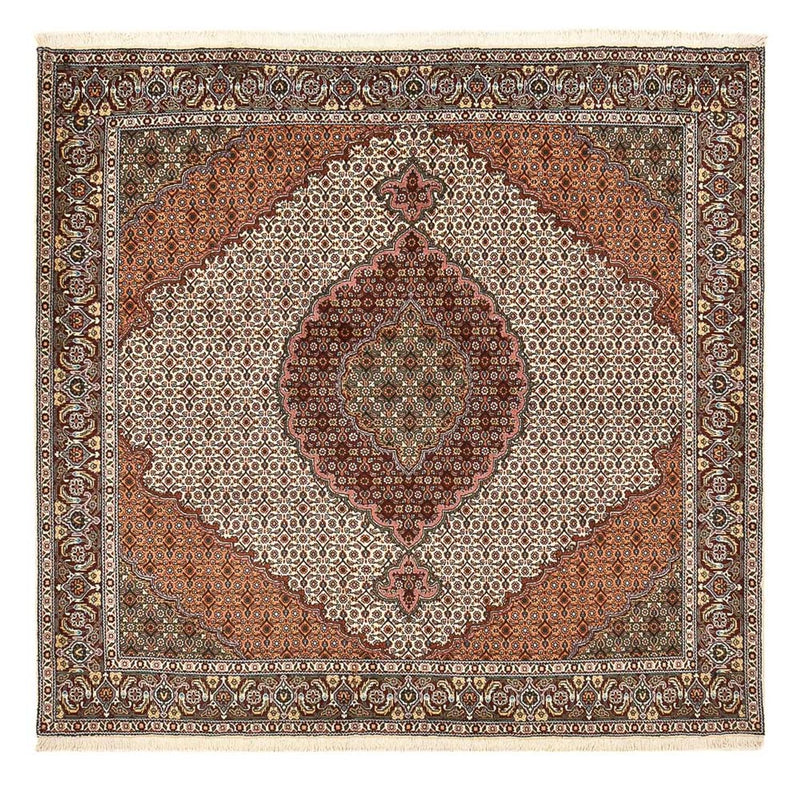 タブリーズ - 40 Raj 絨毯 203x199cm - ペルシャ絨毯
