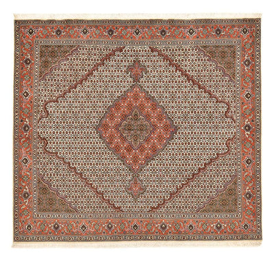 タブリーズ - 40 Raj 絨毯 196x204cm - ペルシャ絨毯
