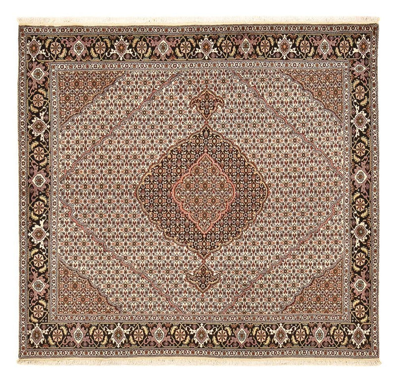 タブリーズ - 40 Raj 絨毯 198x194cm - ペルシャ絨毯