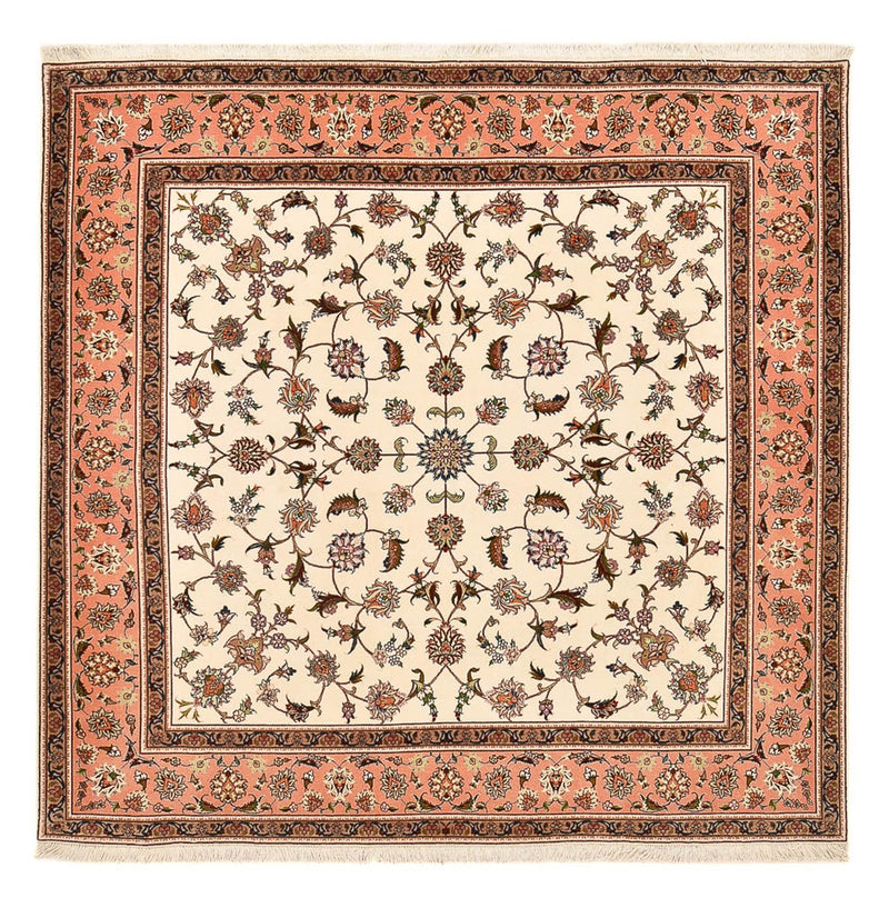 タブリーズ - 50 Raj 絨毯 210x204cm - ペルシャ絨毯