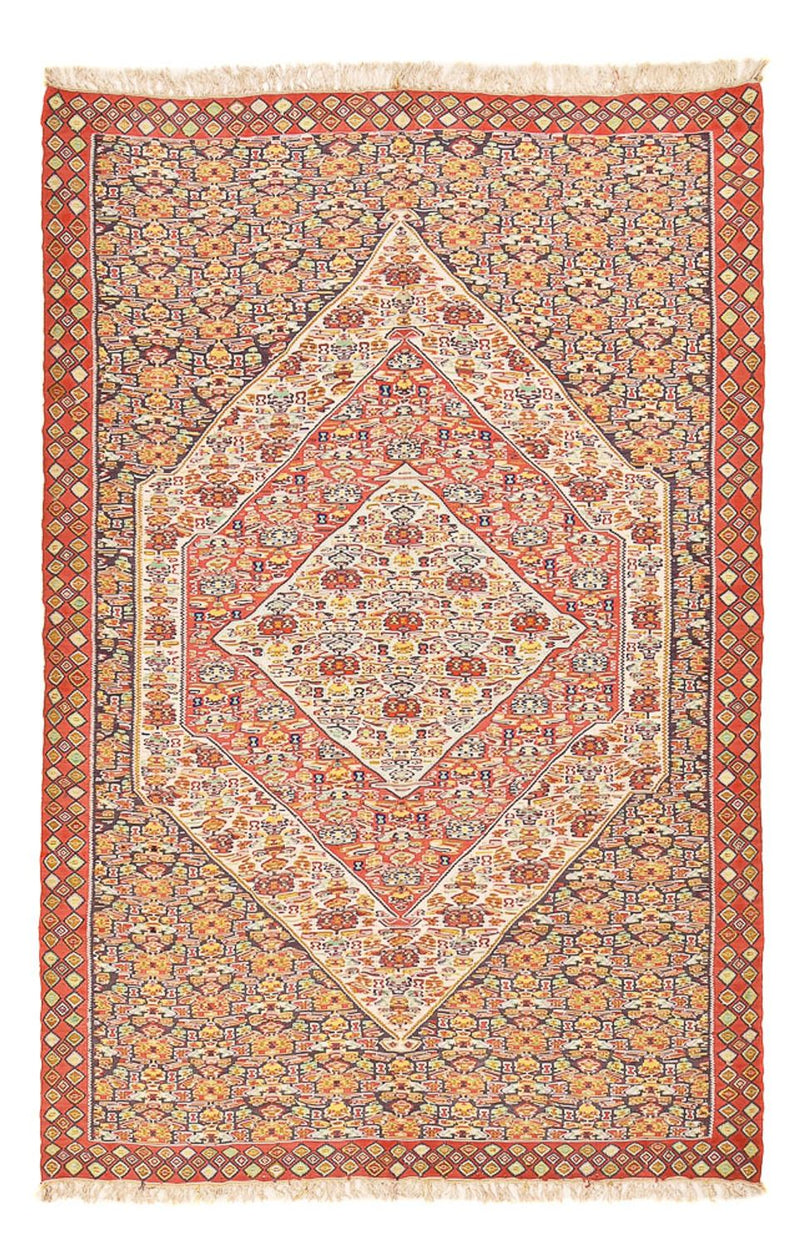 キリム シルク 絨毯 255x165cm