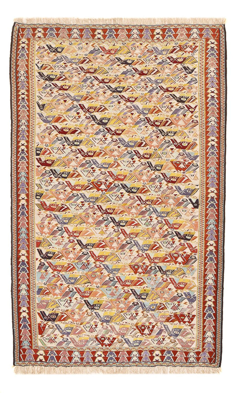 キリム シルク 絨毯 255x160cm