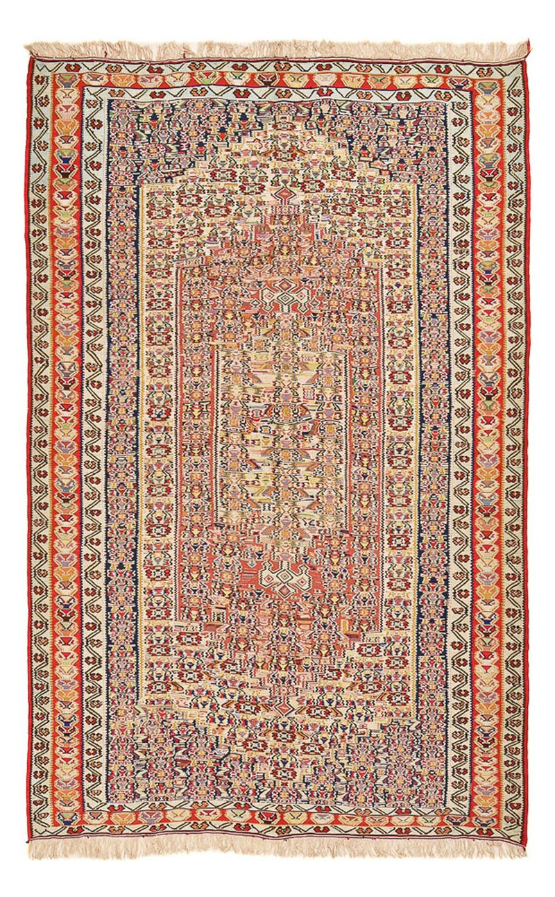 キリム シルク 絨毯 250x153cm