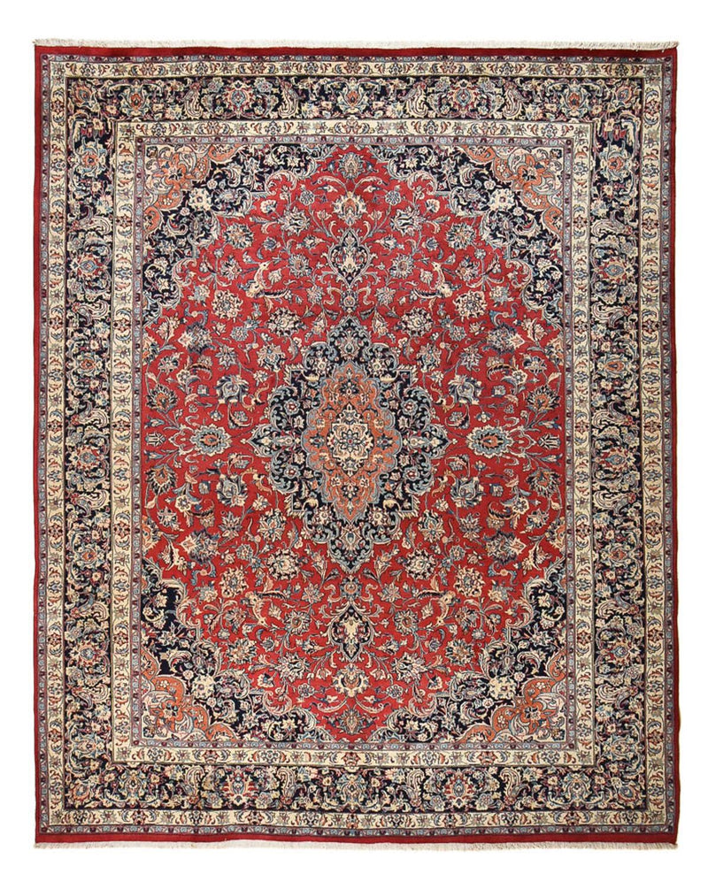 マシャド 絨毯 373x296cm - ペルシャ絨毯