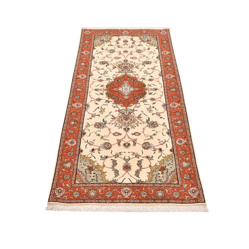 タブリーズ - 50 Raj 絨毯 206x80cm - ペルシャ絨毯