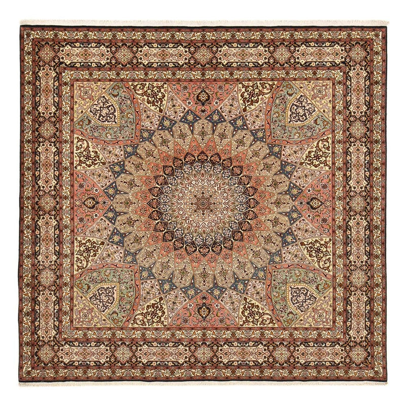タブリーズ - 50 Raj 絨毯 263x252cm - ペルシャ絨毯