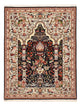 タブリーズ - 60 Raj 絨毯 196x150cm - ペルシャ絨毯