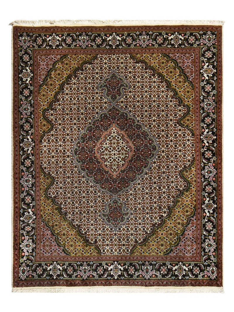 タブリーズ - 40 Raj 絨毯 196x155cm - ペルシャ絨毯