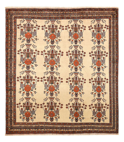 アフシャール・シルジャン 絨毯 195x230cm - ペルシャ絨毯