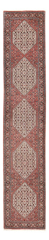ビジャー 絨毯 80x397cm - ペルシャ絨毯 - ランナー（廊下用ラグ） / テラコッタ / 80 x 397 cm ランナー（廊下用ラグ）
