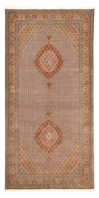 タブリーズ - 50 Raj 絨毯 200x403cm - ペルシャ絨毯
