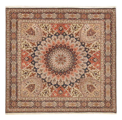 タブリーズ - 50 Raj 絨毯 248x252cm - ペルシャ絨毯