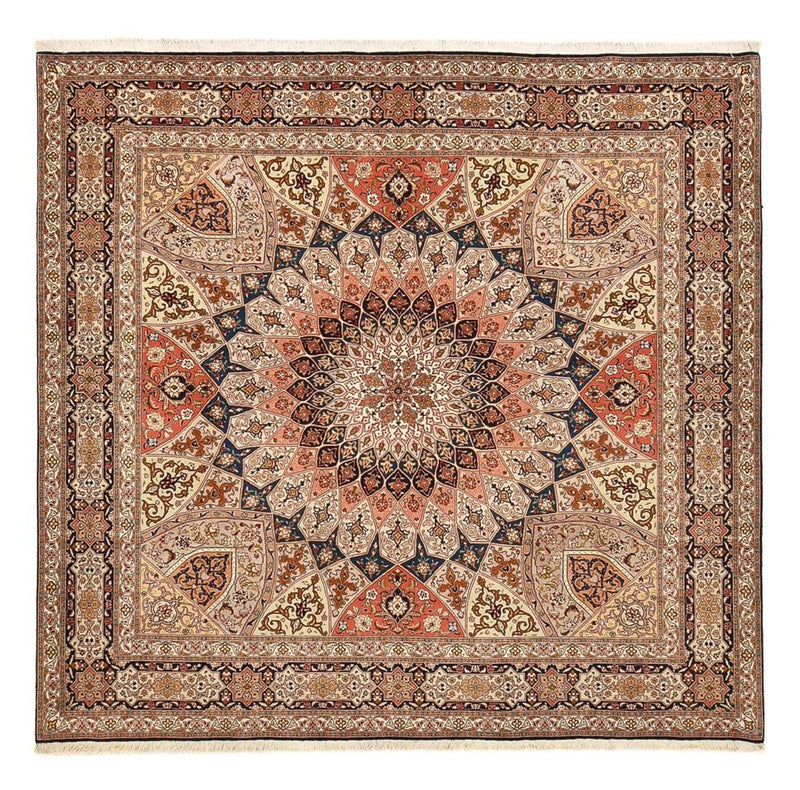 タブリーズ - 50 Raj 絨毯 252x248cm - ペルシャ絨毯