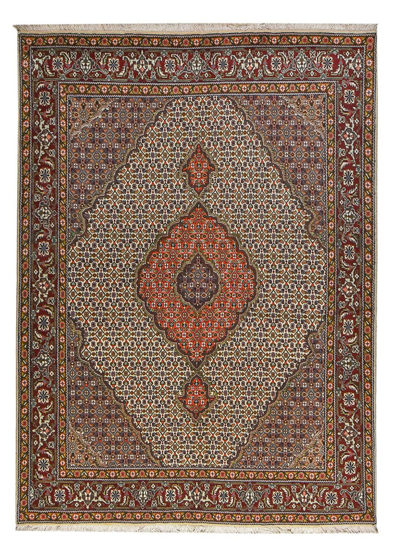 タブリーズ - 40 Raj 絨毯 210x153cm - ペルシャ絨毯