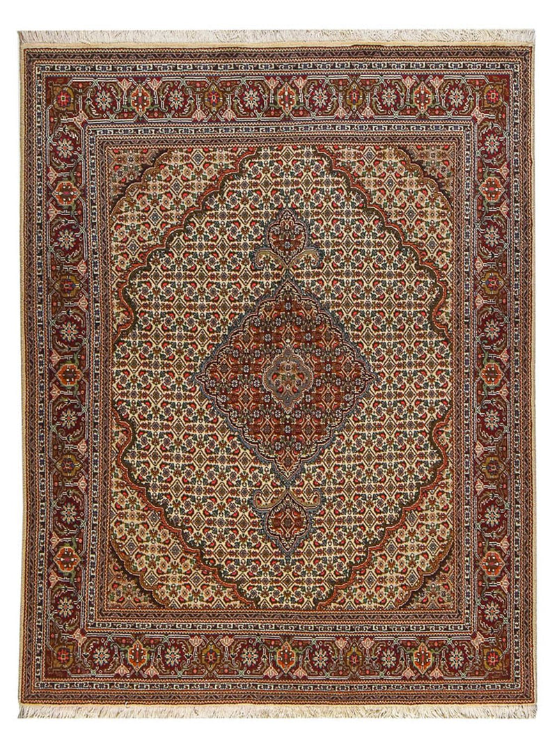 タブリーズ - 40 Raj 絨毯 200x152cm - ペルシャ絨毯