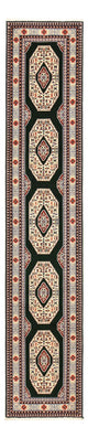 タブリーズ - 60 Raj 絨毯 370x75cm - ペルシャ絨毯